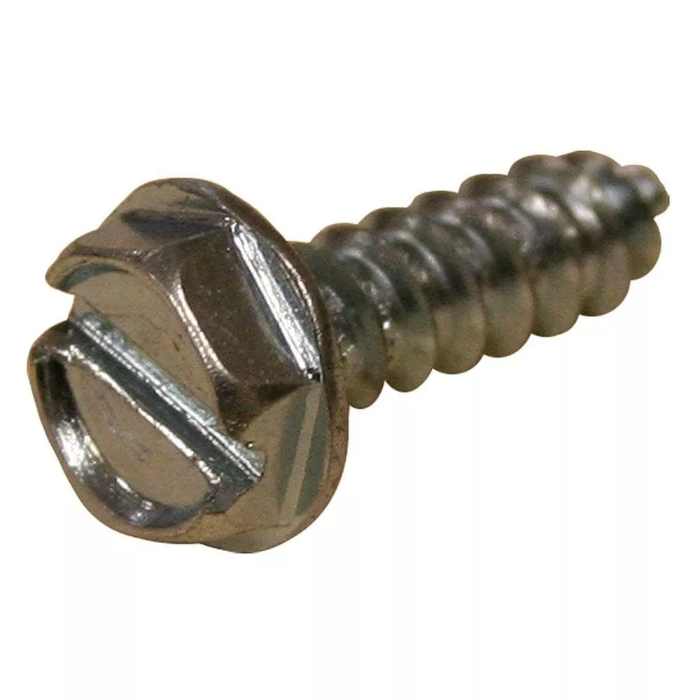 #8 x 1/2" Hex Head Tapping Screws, 100 pcs.