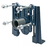 Zurn 4" Narrow Wall Left Hand No Hub Carrier - With Rear Anchor